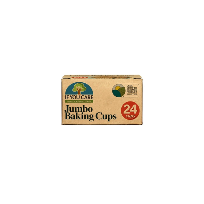 Κύπελλα ψησίματος (jumbo) 24 τμχ If You Care