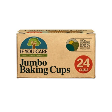Κύπελλα ψησίματος (jumbo) 24 τμχ If You Care